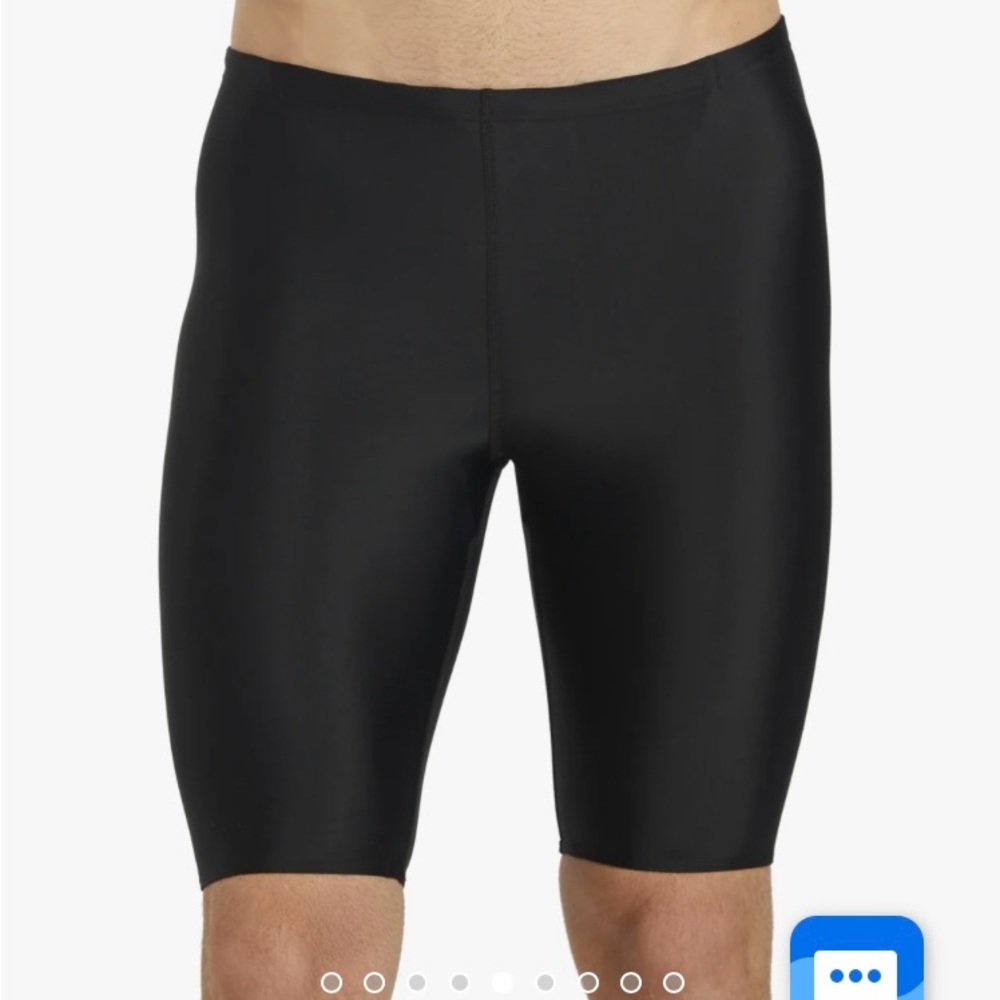 NWT Men’s iSwim Essential Solid Jammer Swimsuit